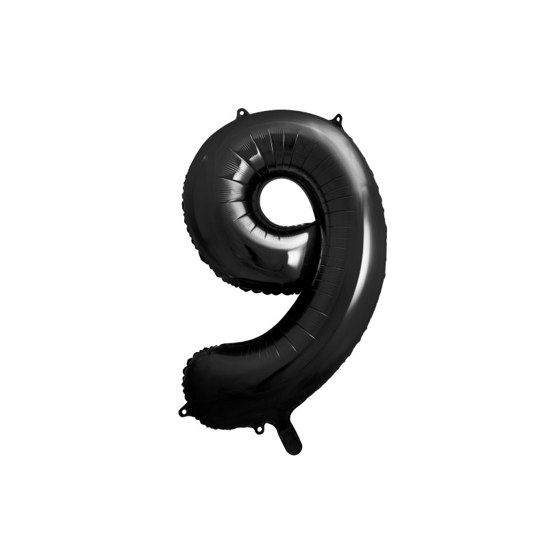 Fólie číslo 9 čierna - 86 cm